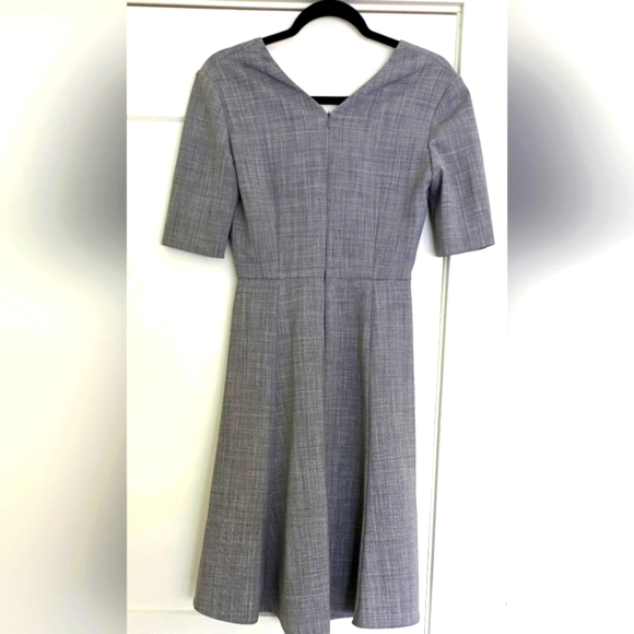 Stella McCartney Runway Grey Fit Flare Dress - Picture 3 of 5